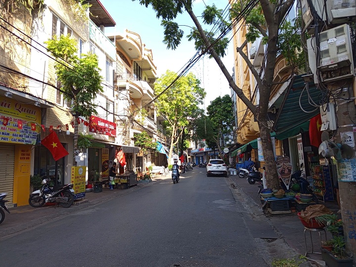 Nhà mặt phố gần Nhà Hát Lớn Hải Phòng.